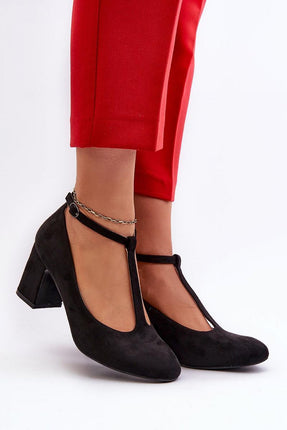 Women's Block Heel Pumps Step in style