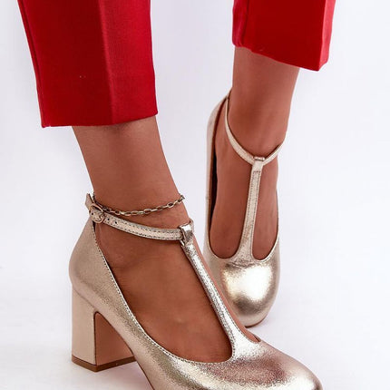 Women's Block Heel Pumps Step in style