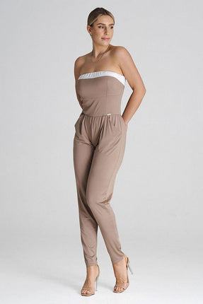 Women's Strapless Jumpsuit Figl