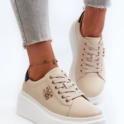 Women's Leather Sport Shoes Step in style