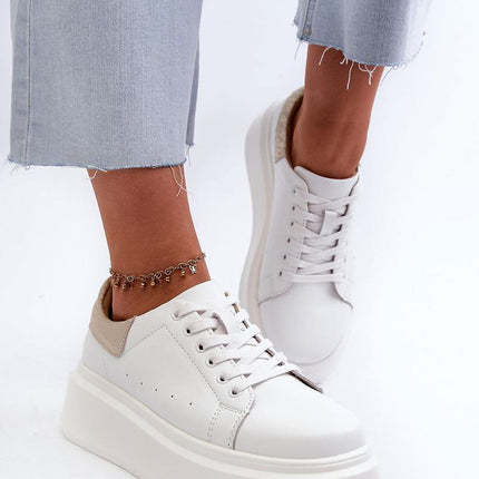 Women's Leather Sport Shoes Step in style