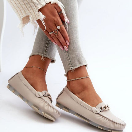 Women's Leather Mocassins Step in style