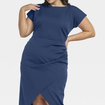 Women's Plus Size Knee-Length Dress Karko