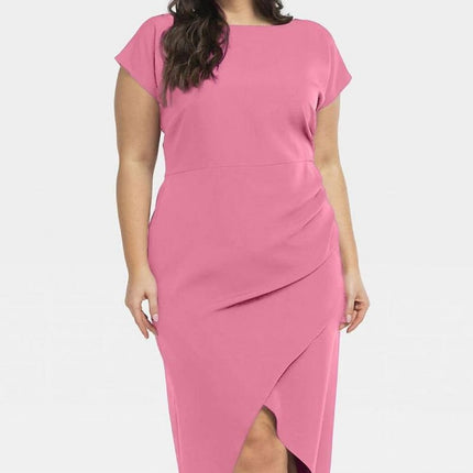 Women's Plus Size Knee-Length Dress Karko