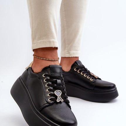 Women's Leather Sport Shoes Step in style