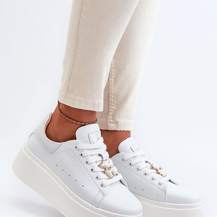 Women's Leather Sport Shoes Step in style