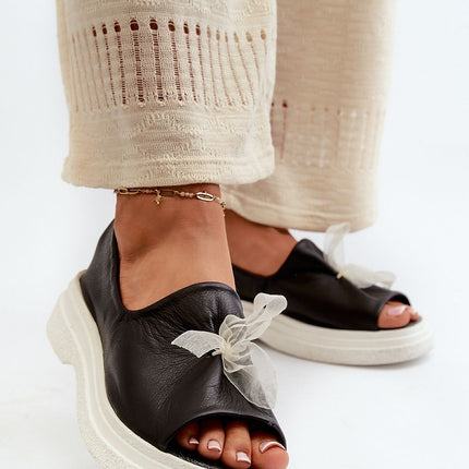 Women's Leather Sandals Step in style