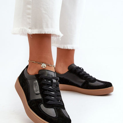 Women's Leather Sport Shoes Step in style