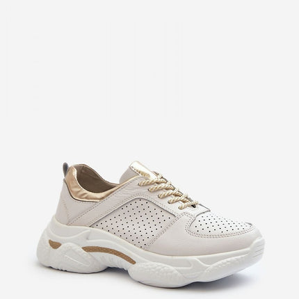 Women's Leather Sport Shoes Step in style