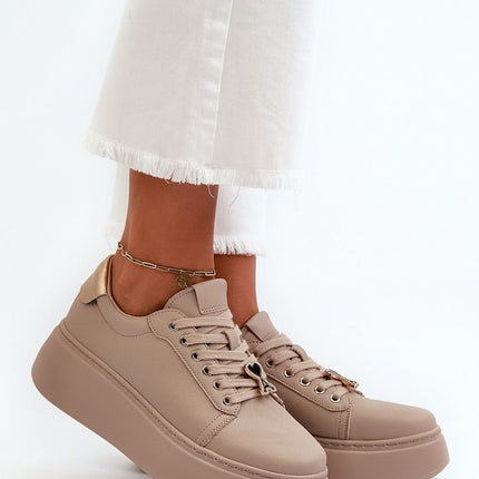 Women's Leather Sport Shoes Step in style