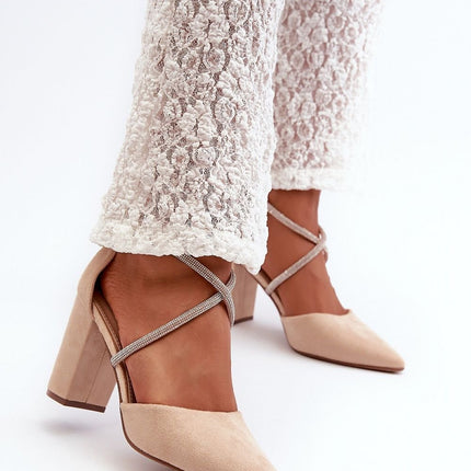 Women's Block Heel Pumps Step in style