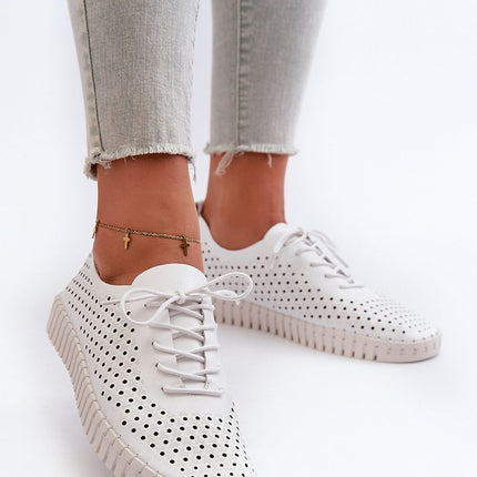 Women's Leather Sneakers Step in style