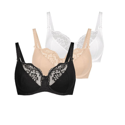 Women's Soft Bra Set Teyli