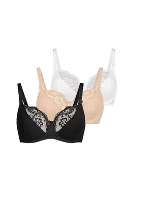 Women's Soft Bra Set Teyli