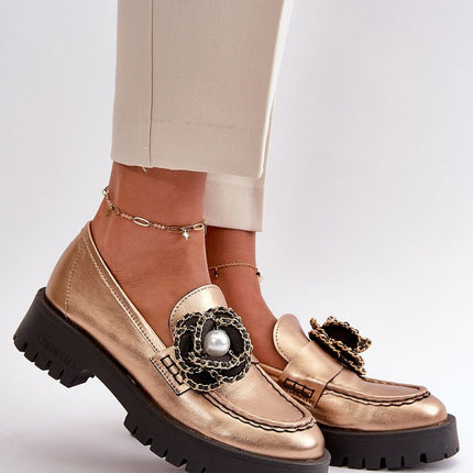 Women's Leather Mocassins Step in style