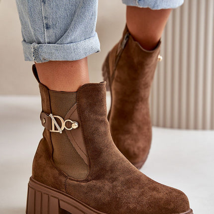 Women's Suede Ankle Boots Step in style