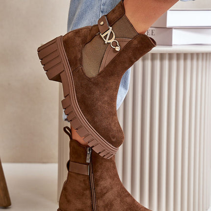 Women's Suede Ankle Boots Step in style