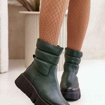 Women's Leather Boots Step in style