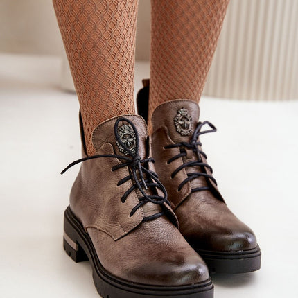 Women's Leather Ankle Boots Step in style