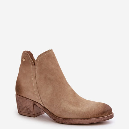 Women's Suede Ankle Boots Step in style