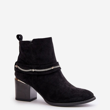 Women's Ankle Heel Boots Step in style