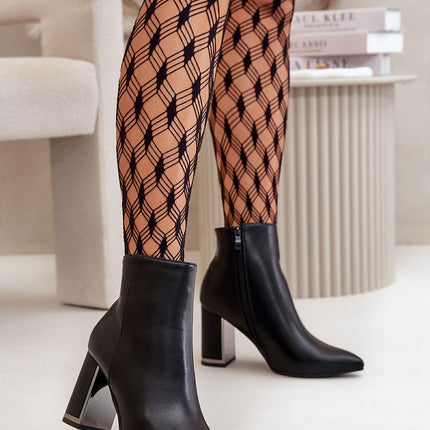 Women's Ankle Heel Boots Step in style