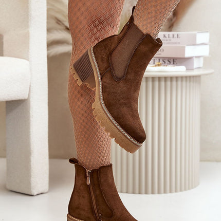 Women's Ankle Heel Boots Step in style