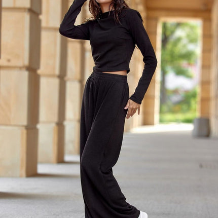 Women's Wide Leg Trousers Roco Fashion