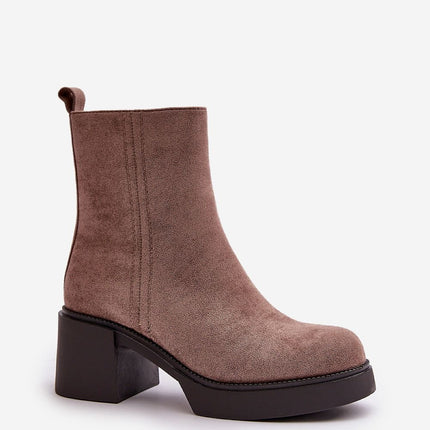 Women's Ankle Heel boots Step in style