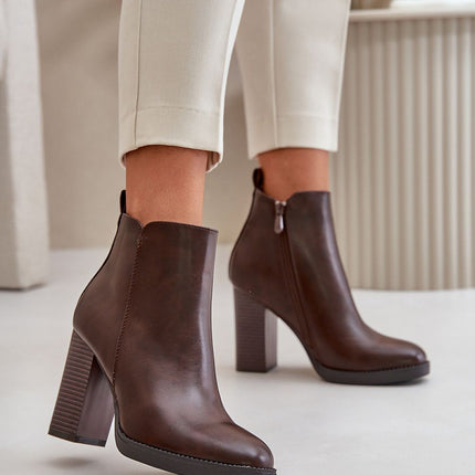 Women's Heel Ankle Boots Step in style