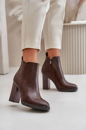 Women's Heel Ankle Boots Step in style