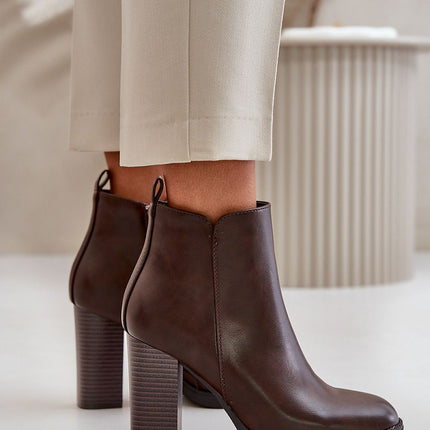 Women's Heel Ankle Boots Step in style