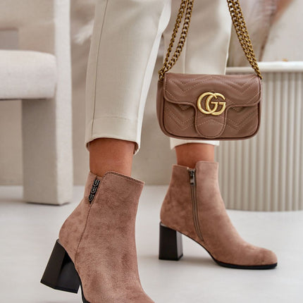 Women's Heel Ankle Boots Step in style