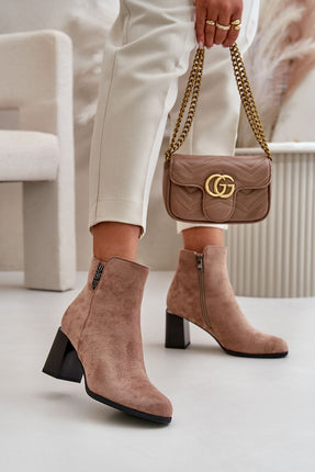 Women's Heel Ankle Boots Step in style