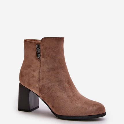 Women's Heel Ankle Boots Step in style