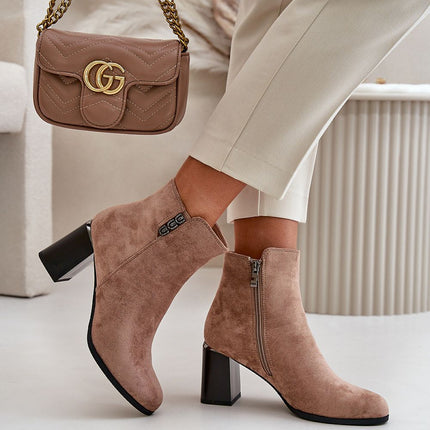 Women's Heel Ankle Boots Step in style