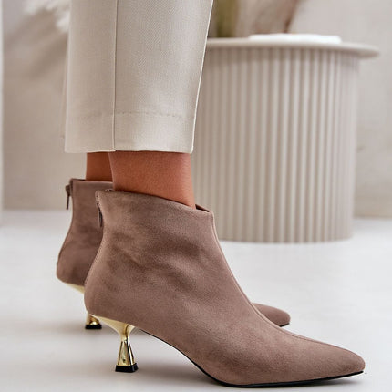 Women's Heel Ankle Boots Step in style