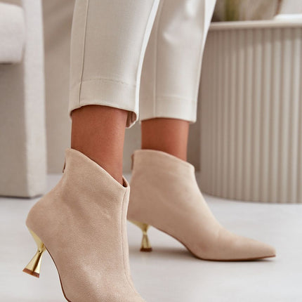 Women's Heel Ankle Boots Step in style