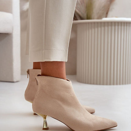 Women's Heel Ankle Boots Step in style