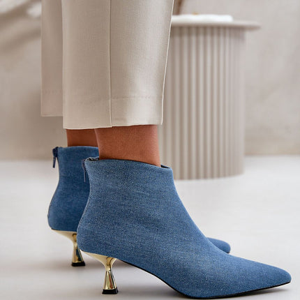 Women's Heel Ankle Boots Step in style