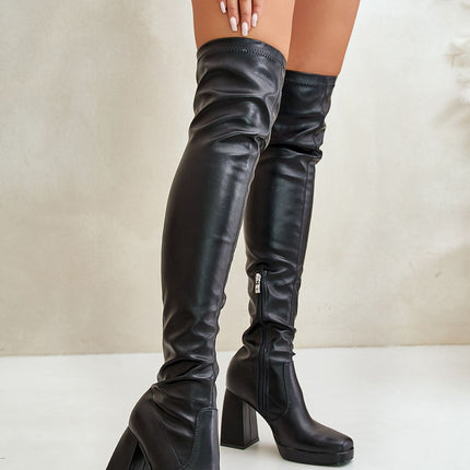 Women's Heel High Boots Step in style