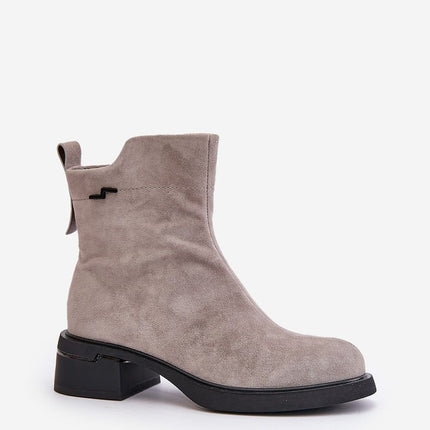 Women's Leather Ankle Boots Step in style