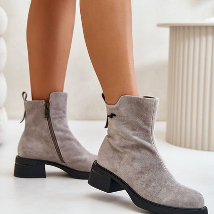 Women's Leather Ankle Boots Step in style