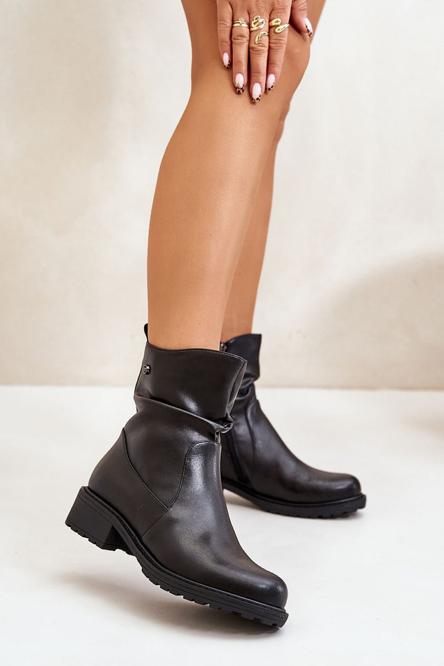 Women's Leather Ankle Boots Step in style