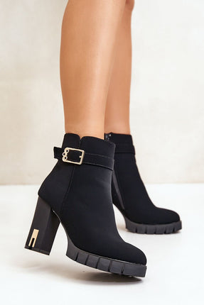 Women's Heel Ankle Boots Step in style