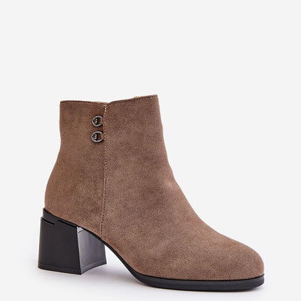 Women's Heel Ankle Boots Step in style