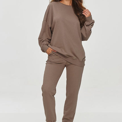 Women's Tracksuit Trousers Makadamia