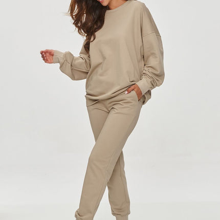 Women's Tracksuit Trousers Makadamia