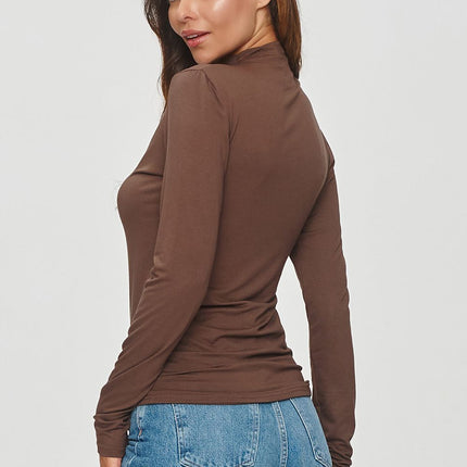 Women's Turtleneck  Makadamia