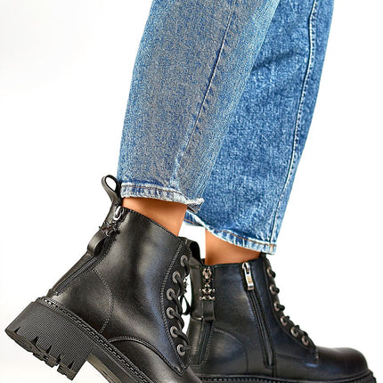 Women's Leather Ankle Boots PRIMO